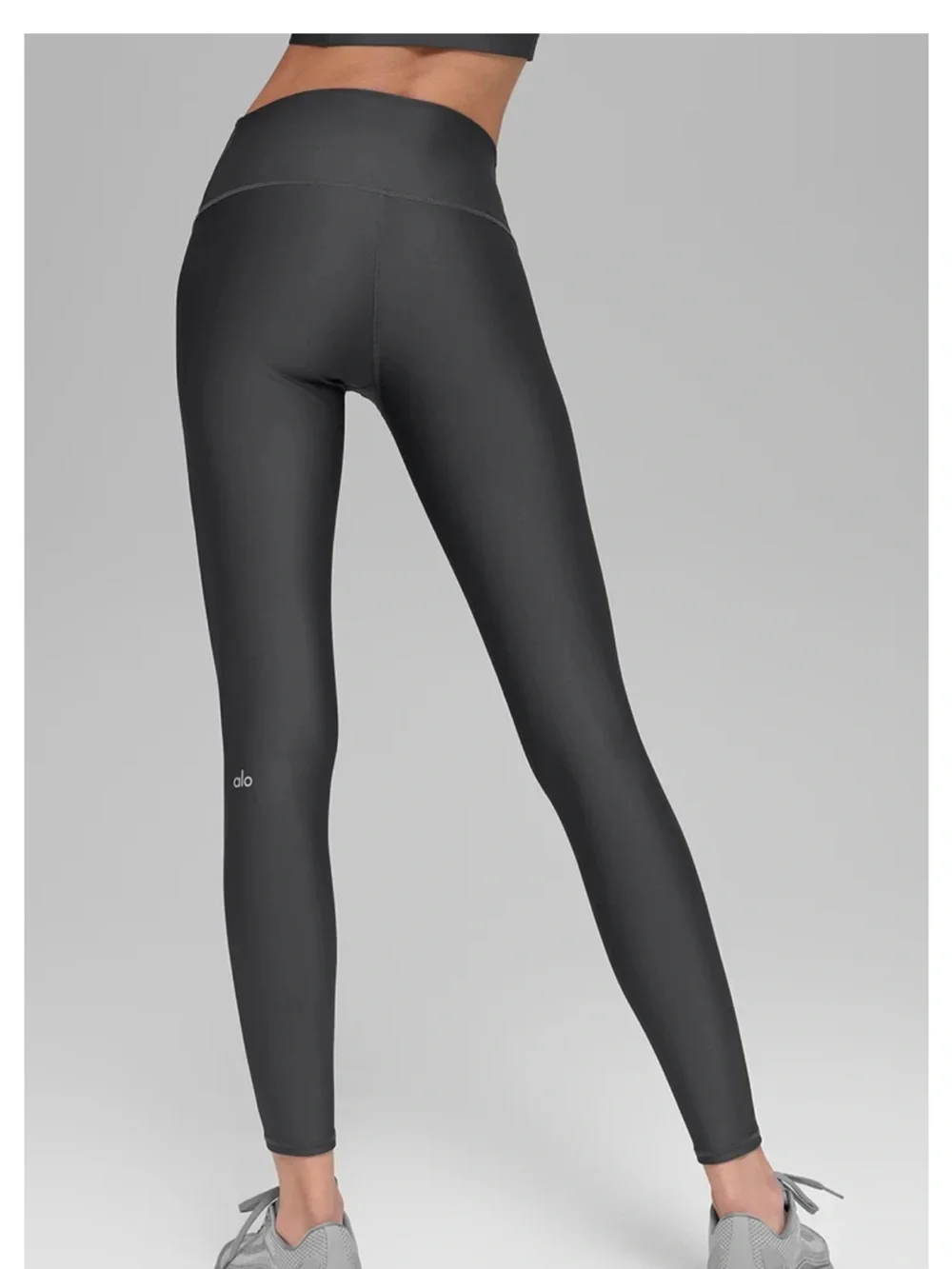 ALO Yoga 7/8 High-Waist Airlift Legging - Anthracite (Grey/Charcoal) Size S